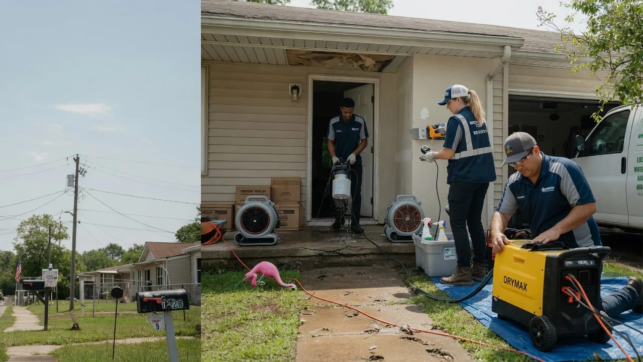 Storm Damage Water Removal in Woodson, AR near me
